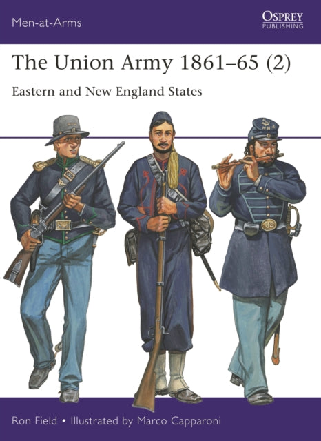 Binding: Paperback
Description: This book describes and illustrates the uniforms and personal equipment of the troops fielded by the Eastern and New England states that fought for the Union during the American Civil War.