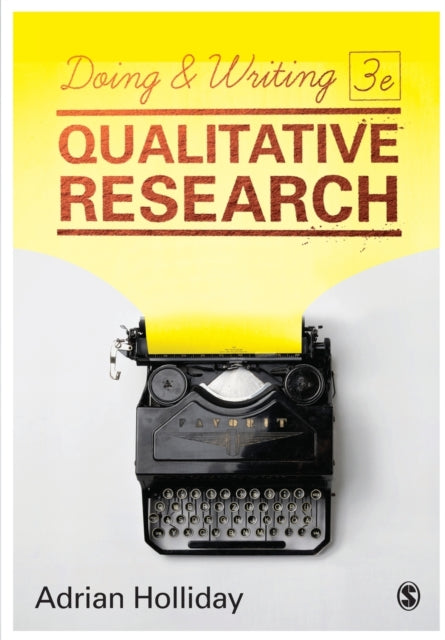 Holliday Adrian - Doing & Writing Qualitative Research - Paperback