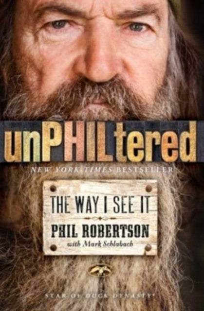 Binding: Paperback
Description: The beloved patriarch of A& E's Duck Dynasty series Phil Robertson shares his thoughtful and opinionated philosophy on life.