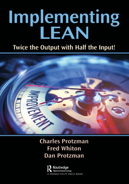 Binding: Paperback
Description: Everyone has heard the phrase about doing twice the work in half the time but instead of focusing only on time this book focuses on driving increased output with consistently less input.