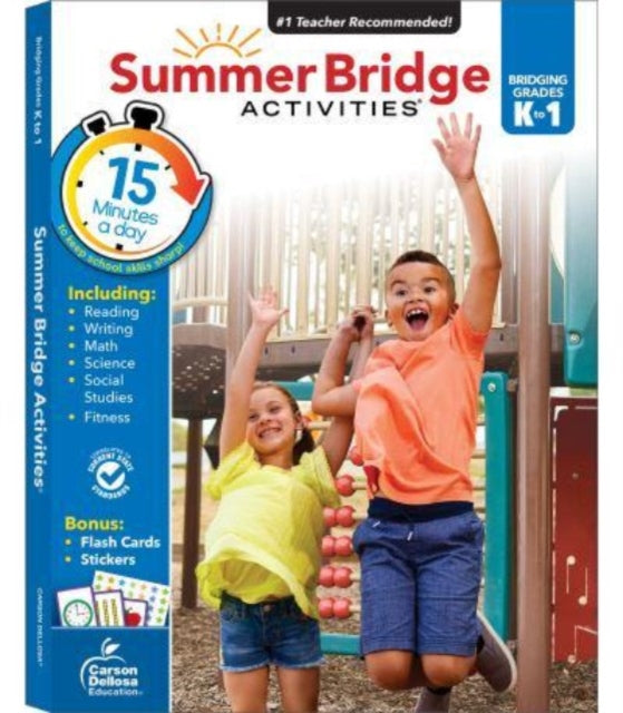 Binding: Paperback
Description: Select Guide Rating
Title: Summer Bridge Activities Grades K To 1
Author(s): Activities Summer Bridge
Publisher: Carson Dellosa
Barcode: 9781483815800
Publication Date: 1/25/2015