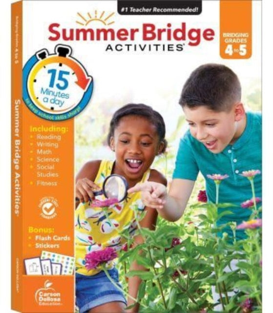 Binding: Paperback
Description: Select Guide Rating
Title: Summer Bridge Activities Grades 4 To 5
Author(s): Activities Summer Bridge
Publisher: Carson Dellosa
Barcode: 9781483815848
Publication Date: 1/25/2015