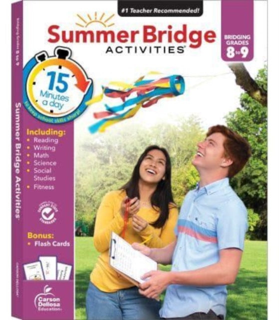 Binding: Paperback
Description: Select Guide Rating
Title: Summer Bridge Activities Grades 8 To 9
Author(s): Activities Summer Bridge
Publisher: Carson Dellosa
Barcode: 9781483866000
Publication Date: 4/15/2022