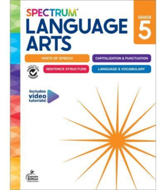 Binding: Paperback
Description: Select Guide Rating
Title: Spectrum Language Arts Workbook Grade 5
Author(s): Spectrum
Publisher: Carson Dellosa
Barcode: 9781483871394
Publication Date: 3/14/2024