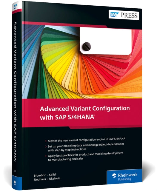 Binding: Hardcover
Description: Use SAP S/4 HAN a for advanced variant configuration to meet the individual requirements of your customers! Perform product modeling from creating a configurable material and managing master data to setting up object dependencies variant pricing and material variants.