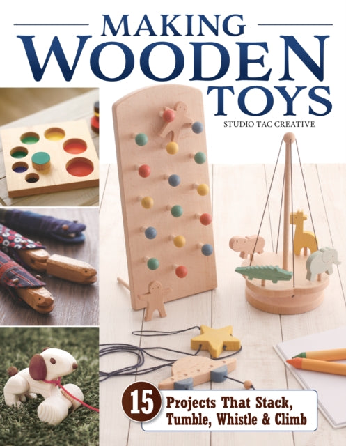 Binding: Paperback
Description: Learn to make fresh fun and whimsical wooden toys. Perfect for beginner to advanced scrollers this must - have project guide will walk you through how to scroll saw 15 interactive wooden toys that kids will love.