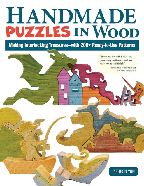 Binding: Paperback
Description: Renowned woodworker Jaeheon Yun has dedicated an entire scroll saw pattern book to puzzle scenes for kids to enjoy.
