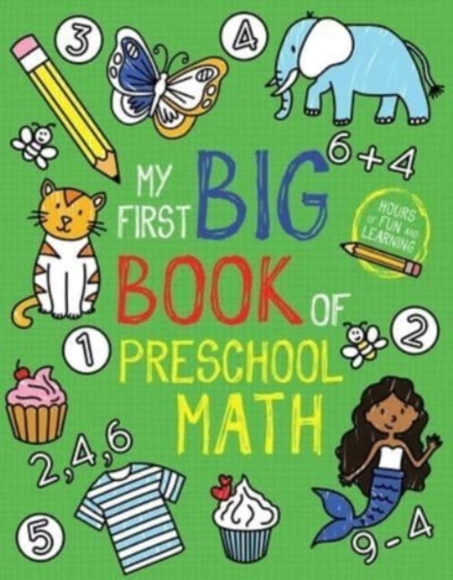 Little Bee Books - My First Big Book Of Preschool Math - Paperback