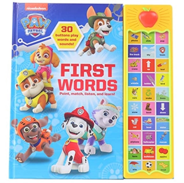 Pi Kids - Nickelodeon Paw Patrol: First Words Sound Book - Hardcover
