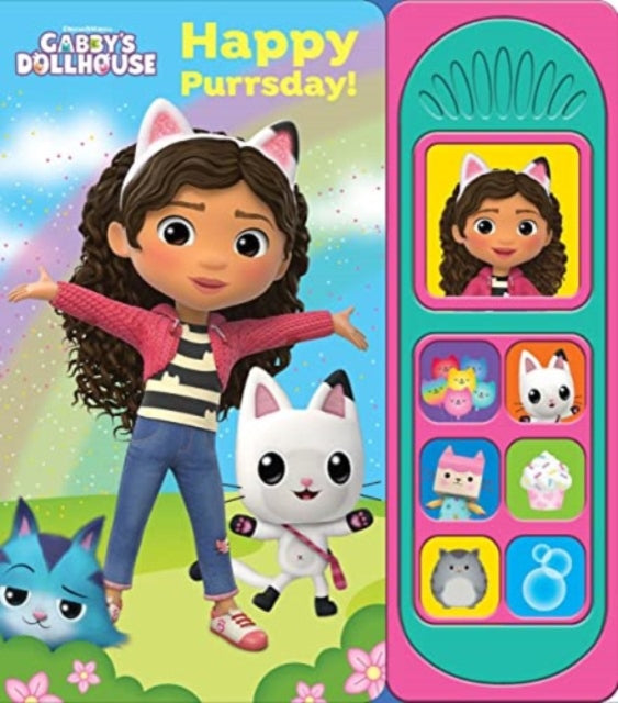 Kids P I - Dreamworks Gabbys Dollhouse Happy Purrsday Sound Book - Hardcover