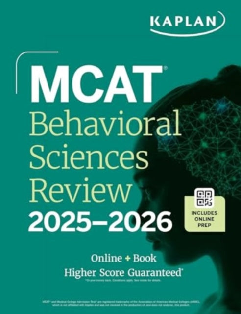 Binding: Paperback
Description: Kaplan's MCAT Behavioral Sciences Review 2025 - 2026 offers an expert study plan detailed subject review and hundreds of online and in - book practice questions all authored by the experts behind Kaplan's score - raising MCAT prep course. Prepping for the MCAT is a true challenge.