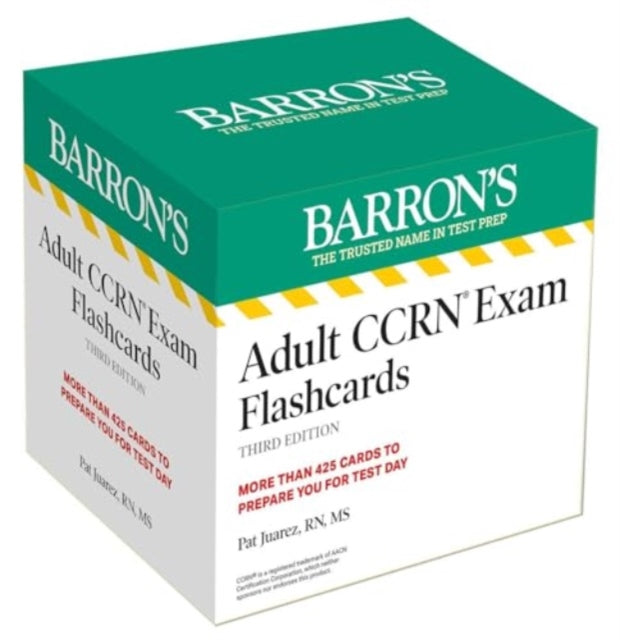 Binding: Toys & Hobbies
Description: Be prepared for exam day with Barron s. Trusted content from an Adult CCRN Exam expert! Barron's Adult CCRN Exam Flashcards includes 425 up - to - date content review and practice questions.