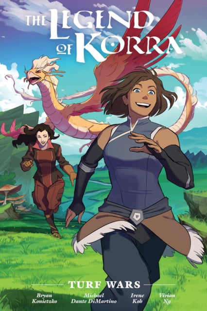 Binding: Hardcover
Description: After a refreshing sojourn in the Spirit World Korra and Asami return to Republic City but find nothing but political hijinks and human vs.