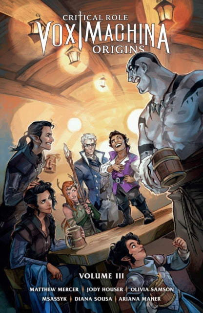 Binding: Paperback
Description: Vox Machina enjoy a week in Westruun's lap of luxury leading up to the Winter's Crest Festival. But that costs coin which has a bad habit of running out so they join an underground fighting ring and bash their way to cash.