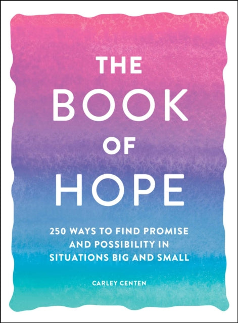 Binding: Paperback
Description: Infuse your day with positivity and possibility with these 250 empowering activities encouraging quotes and uplifting meditations to live with each day filled with optimism and hope. Hope is more than a feeling or moment.