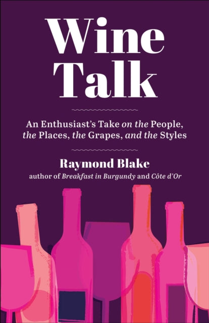 Binding: Hardcover
Description: In Wine Talk seasoned wine professional Raymond Blake who has been writing about wine for twenty - five years caters to those who want to drink their wine without ceremony but with some engagement. For those who have been put off by highfalutin terminology and forbidding ritual.