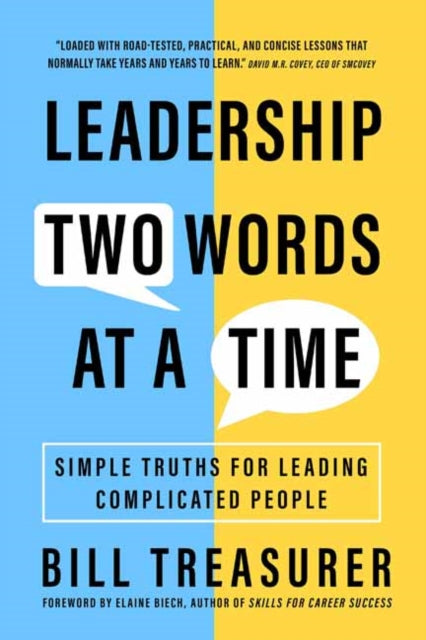 Binding: Paperback
Description: For newcomers and upper management alike leadership can be overwhelming and overcomplicated. By building core tenets of leadership around two key words for each chapter Bill Treasurer simplifies the equation.