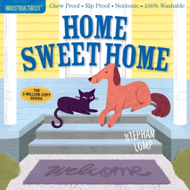 Pixton Amy - Indestructibles: Home Sweet Home Chew Proof Rip Proof Nontoxic 100% Washable (Book For Babies Newborn Books Safe To Chew) - Paperback