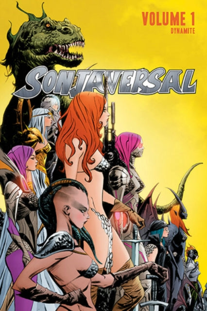 Binding: Paperback
Description: Behold A TALE OF Infinite Sonjas. RED Sonja BLUE Sonja Green Sonja Orange Sonja Saint Sonja HELL Sonja and Endless MORE. Across dimensions a greedy god comes calling for every Sonja to pay their debt. What do they each owe? SONJ as MUST KILL SONJ a S.