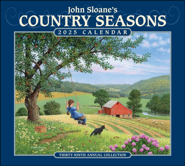 Binding: Calendars
Description: Sloane's beautifully detailed paintings take you on a journey to a simpler time and place where a team of horses pull the plow the pie's freshly baked and the warmth of family is ever - present.