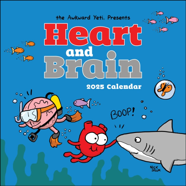 Binding: Calendars
Description: One of comedy's greatest duos responsible for mankind's best intentions and dumbest decisions returns in the Heart and Brain 2025 Wall Calendar. Featuring over two dozen sweet and funny adventures this calendar is guaranteed to keep you smiling all year long.