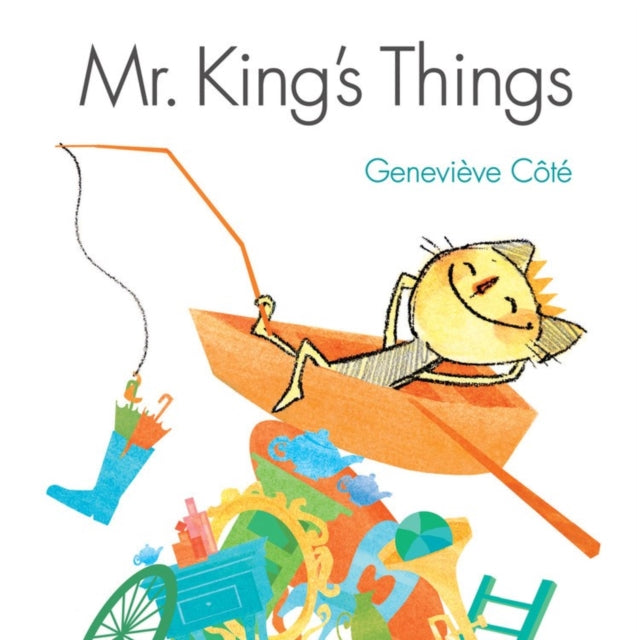 Binding: Paperback
Description: Mr. King is a cat who likes new things. As soon as one of his things becomes the tiniest bit old he tosses it into the nearby pond and replaces it with a new one. Happily this works just fine for a while. But then one day while attempting to fish in this same pond Mr.