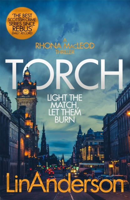 Binding: Paperback
Description: Terrifying arson attacks are terrorizing Edinburgh – and the fire is spreading. Torch is the second novel in Lin Anderson's forensic crime series featuring Rhona Mac Leod.