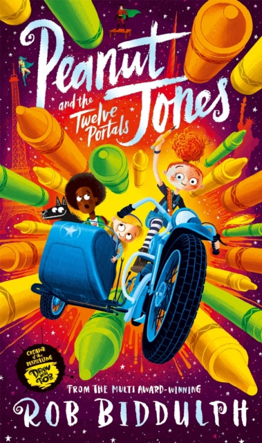 Binding: Paperback
Description: Wildly imaginative brilliantly written and perfectly illustrated. This is a joy to read. David Walliams Superstar author and illustrator Rob Biddulph dazzles in Peanut Jones and the Twelve Portals.
