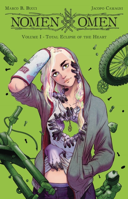 Binding: Paperback
Title: Nomen Omen Volume 1: Total Eclipse Of The Heart
Author(s): Bucci Marco B.
Publisher: Image Comics
Barcode: 9781534315068
Pages: 160 Pages
Publication Date: 3/17/2020
Category: Graphic Novels