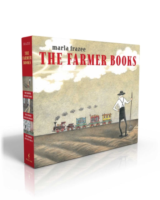 Binding: Hardcover
Description: The farmer meets new friends and goes on an unexpected adventure to the circus in this whimsical and touching trilogy of wordless picture books from two - time Caldecott Honor medalist Marla Frazee now available in a boxed set.