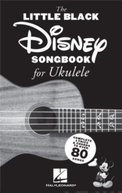 Binding: Paperback
Title: Little Black Disney Songbook For Ukulele
Brand: Omnibus Press Sheet Music
Barcode: 9781540056603
Publication Date: 4/1/2022