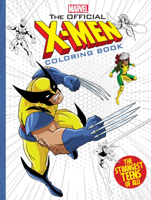 X - Men Coloring Book