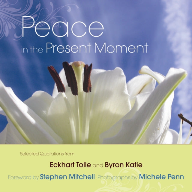Katie Byron - Peace In The Present Moment Selected Quotations From A New Earth By Eckhart Tolle And A Thousand Names For Joy By Byron Katie - Hardcover