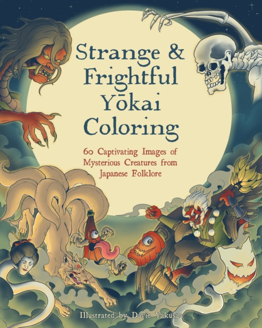 Binding: Paperback
Description: Color your way through a bestiary of supernatural creatures from Japanese folklore and discover their origins as you go. Y kai is a Japanese term for mythical beings that encompasses a range of supernatural phenomena including demons monsters ghosts and shapeshifters.