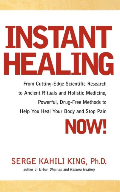 Binding: Hardcover
Description: Select Guide Rating
Title: Instant Healing
Author(s): King Serge
Publisher: Renaissance Books
Barcode: 9781580631594
Pages: 224 Pages
Publication Date: 10/6/2000
Category: Complementary Therapies, Healing & Health