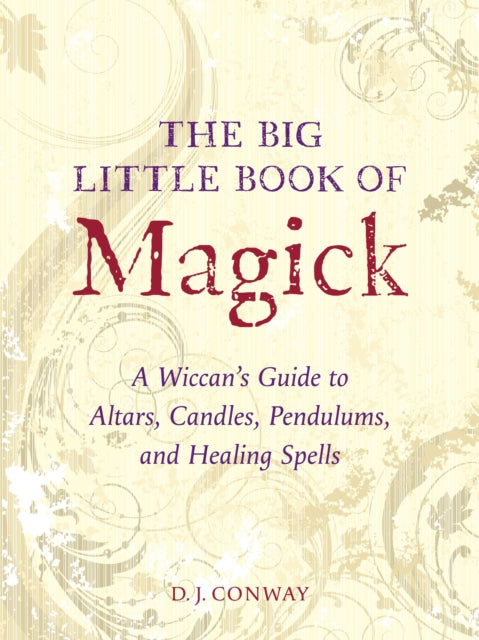 Binding: Paperback
Title: The Big Little Book Of Magick A Wiccan's Guide To Altars Candles Pendulums And Healing Spells
Author(s): Conway D. J.
Publisher: Crossing Press
Barcode: 9781580910057
Pages: 448 Pages, One Color
Publication Date: 10/5/2010
Category: Witchcraft & Wicca