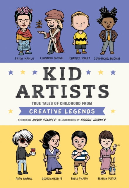 Binding: Hardcover
Description: Hilarious childhood biographies and full - color illustrations reveal how Leonardo da Vinci Beatrix Potter Keith Haring and other great artists in history coped with regular - kid problems. Every great artist started out as a kid.
