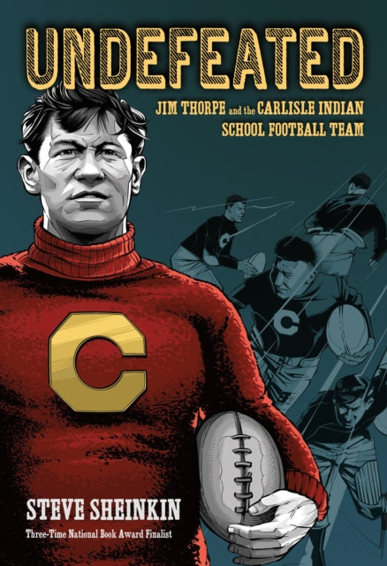 Binding: Hardcover
Description: A great American sport and Native American history come together in this true story for middle grade readers about how Jim Thorpe and Pop Warner created the legendary Carlisle Indians football team from New York Times bestselling author and Newbery Award recipient Steve Sheinkin.