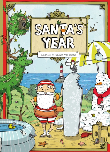 Binding: Hardcover
Description: " An additional purchase for libraries wishing to add to their look - and - find and holiday collections." - School Library Journal Santa You know his beard his sleigh his reindeer and his presents. Because you see those every December.