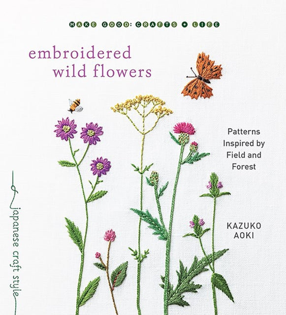 Embroidered Wild Flowers Patterns Inspired By Field And Forest