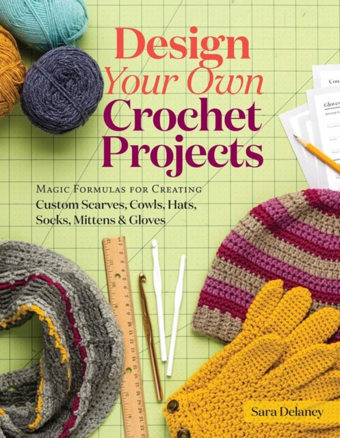 Binding: Educational And Professional
Description: You love to crochet but you re tired of the granny square and other predictable projects. Let celebrated crochet teacher Sara Delaney help you expand your skills while showing you how to create custom - fit wearable accessories.