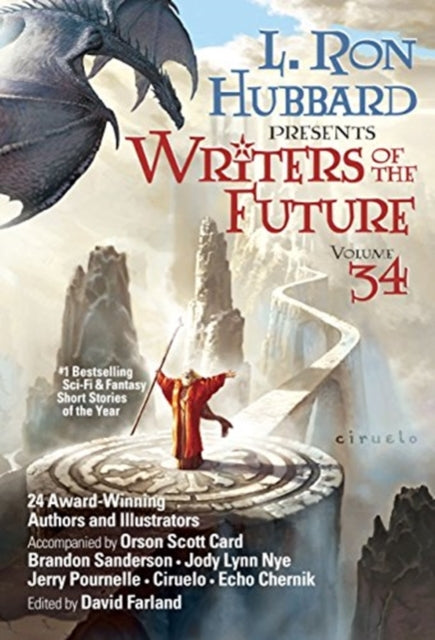 Binding: Paperback
Description: Select Guide Rating
Title: Writers Of The Future Volume 34
Author(s): Scott Card Orson
Publisher: Galaxy Press
Barcode: 9781619865754
Pages: 400 Pages
Publication Date: 4/10/2018
Category: Myth & Legend Told As Fiction