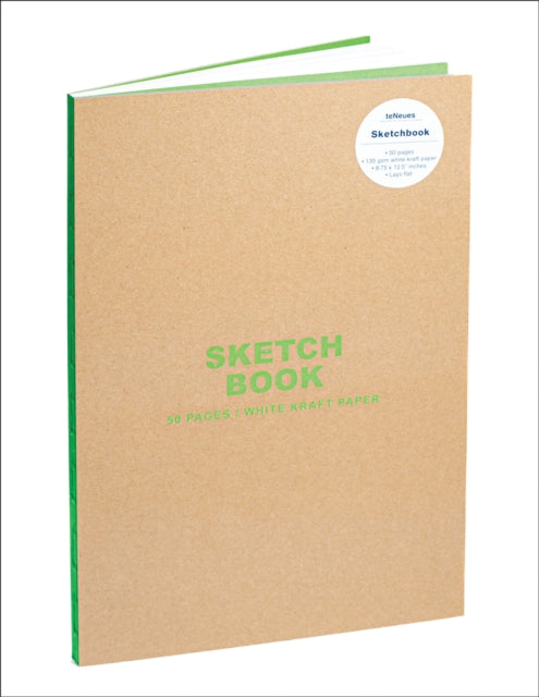 Binding: Notebooks, Journals, And Diaries
Description: Get inspired with this essential big format artist sketchbook in brown kraft with super - bright green endpapers! Perfect for doodles great drawings and recreating masterpieces.