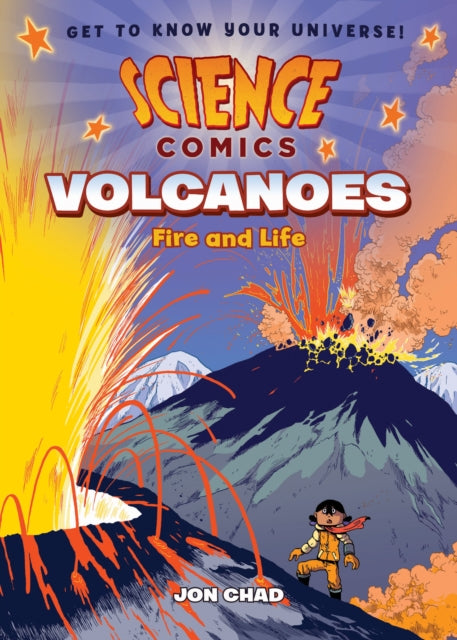 Binding: Hardcover
Description: Get ready to explore the depths of the ocean the farthest reaches of space and everything in between! Volcanic eruptions vampire bats feathered velociraptors and more await you in Science Comics. In a not - so - distant future our world is as cold as a frozen burrito.