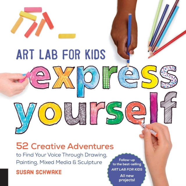 Binding: Paperback
Description: Art Lab for Kids: Express Yourself contains 52 brand new original art projects that will draw out each young artist as they discover their style document their thoughts and build confidence in their unique perspective.
