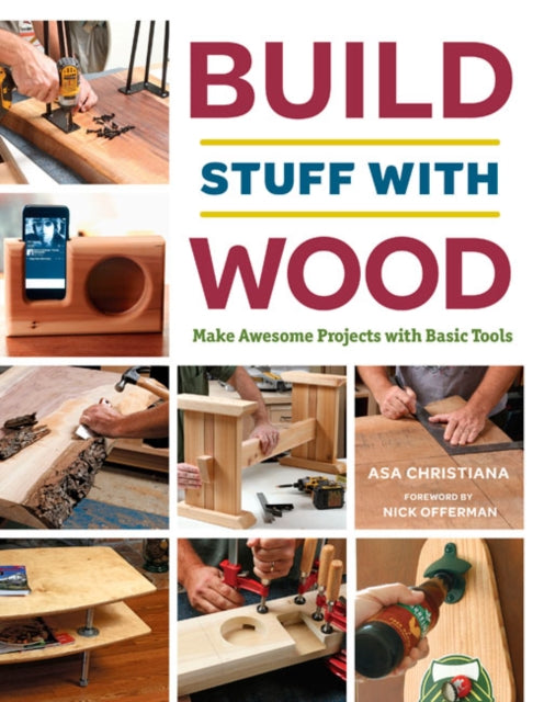 Binding: Paperback
Description: Build Stuff with Wood is a true beginner's guide to woodworking aimed at anyone who is interested in the craft but has only a few tools and no real idea where to start.