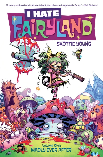 Binding: Paperback
Description: From superstar writer and artist Skottie Young (Rocket Raccoon Wizard of OZ Fortunately The Milk) comes the first volume of an all - new series ofadventure and mayhem.