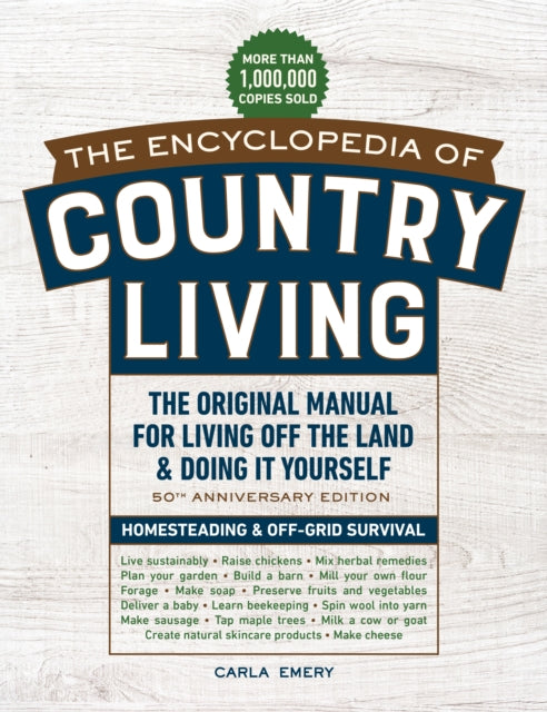 Binding: Paperback
Description: #1 The Best Country and Rural Living Books*#1 15 Best Homesteading Books for Beginners in 2021** For more than 50 years this homesteading classic is the essential book of basic skills and country wisdom for living off the land being prepared and doing it yourself.