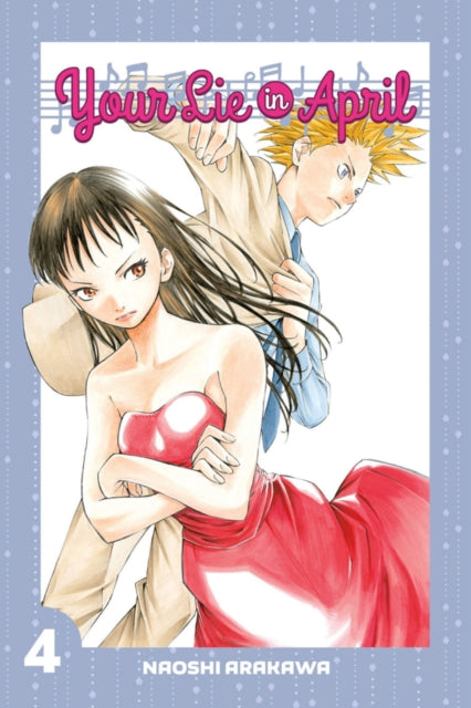 Binding: Paperback
Title: Your Lie In April 4
Author(s): Arakawa Naoshi
Publisher: Kodansha America Inc
Barcode: 9781632361745
Pages: 208 Pages, 1 Illustrations, Unspecified
Publication Date: 10/27/2015
Category: Graphic Novels: Manga