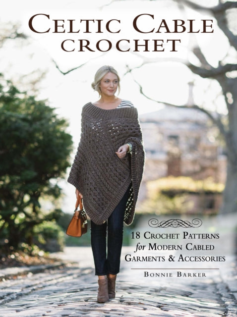Binding: Paperback
Description: Warm up your wardrobe with beautiful cabled pieces! The possibilities of crochet cables are endless! In this stunning collection author and fiber artist Bonnie Barker debuts 18 gorgeous new designs for today's crafter.